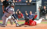 Tigers use Guards Ball to beat Guardians, 2-1, in Game 1 of wild card series
