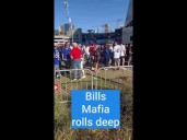 Buffalo Bills fans excited ahead of Monday Night Football