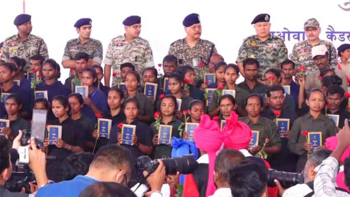 Maoist CCM Rupesh among 208 Maoists laid down arms in Chhattisgarh