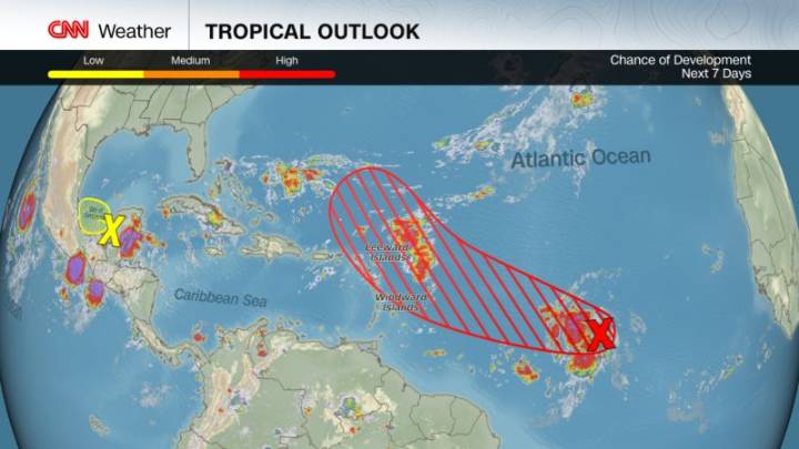 La temporada de huracanes no da señales de terminar: una nueva tormenta tropical podría formarse en el Atlántico esta semana