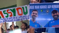 WATCH: Virat And Rohit Sharma Fans Flock Arun Jaitley Stadium Cricket