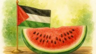 ¿Cuál es el origen de utilizar una sandia para representar el apoyo a Palestina?