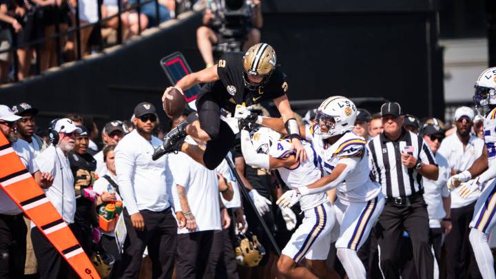 Fans clown Diego Pavia after striking Heisman pose 56 days too early
