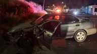 Aparatoso choque en la avenida Centauro deja heridos y cuantiosos daños