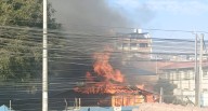Tacna: Incendio destruye ambientes en el destacamento de la Fuerza Aérea