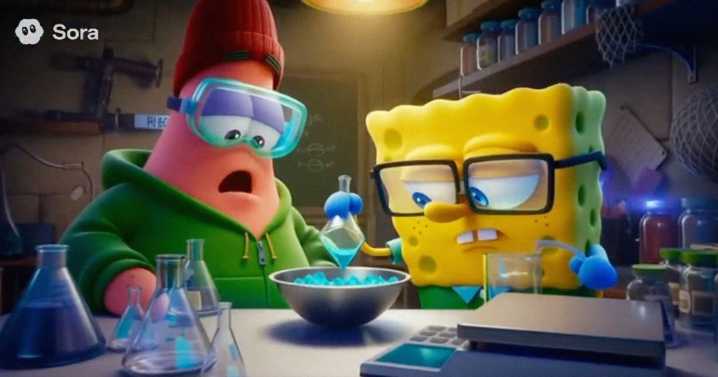 OpenAI’s Sora 2 Is Generating Video of SpongeBob Cooking Meth, Highlighting Copyright Concerns
