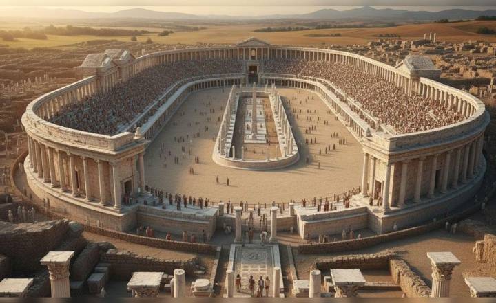 Arqueólogos en Turquía descubren uno de los edificios romanos más grandes del mundo: era utilizado como centro recreativo y albergó a miles de personas