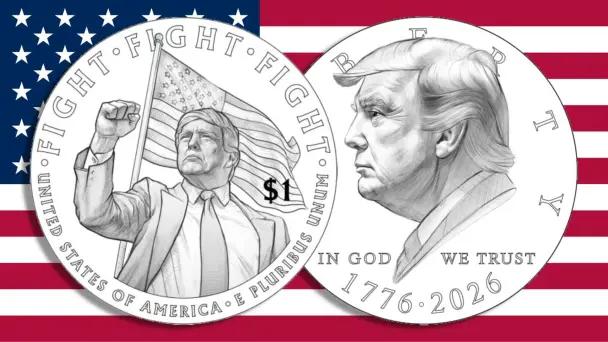 Cara de Donald Trump podría aparecer en moneda de 1 dólar