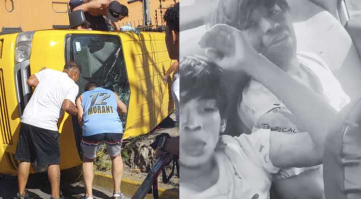 Impacto en Recoleta: ¿Quiénes son los delincuentes con amplio prontuario que chocaron un furgón escolar?