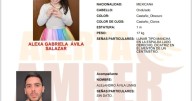 Activan Alerta Amber por Alexa Gabriela Avila Salazar de 3 años