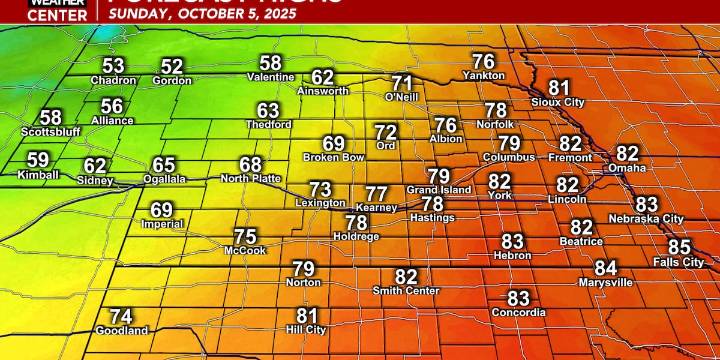 Big changes on the way as a cold front moves through tonight and tomorrow