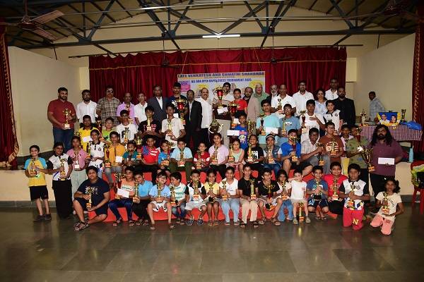 Sports Mandar wins 6th late Venkatesh and Sumathi Shanbhag chess tournament