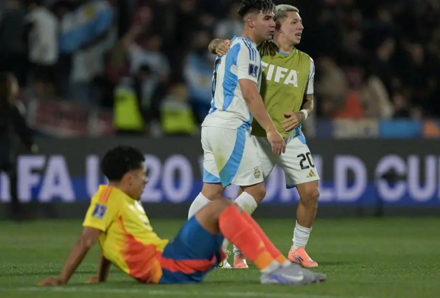 Argentina derrota a Colombia y disputará ante Marruecos la final del Mundial Sub