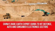 China’s rare earth export curbs to hit defence, auto and consumer electronics sectors