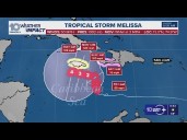 Tracking the Tropics: Tropical Storm Melissa expected to develop into hurricane