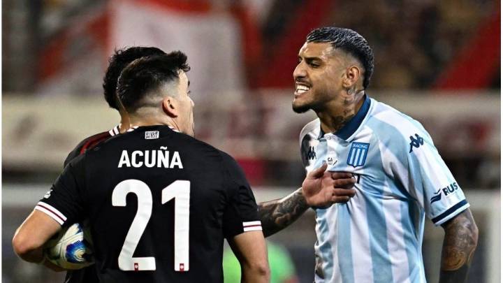 Se conoció la sanción a Rocky Balboa por escupir al Marcos Acuña