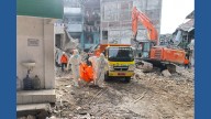 Indonesian rescuers search for missing students after school collapse kills 49