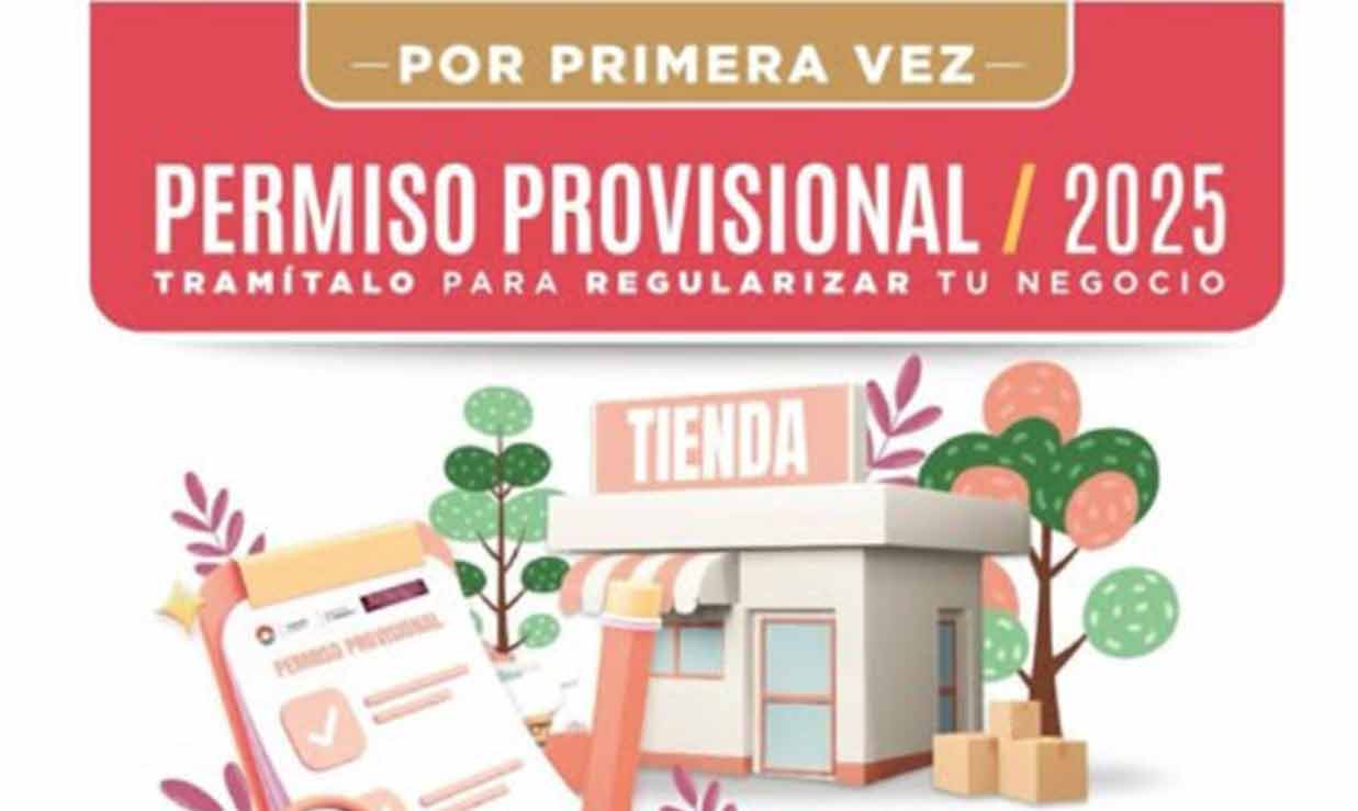 Última semana para tramitar permisos provisionales para regularizar negocios por primera vez en Bonfil