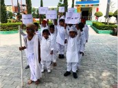 VWS students bring Gandhi’s values to life on 156th Birth Anniversary