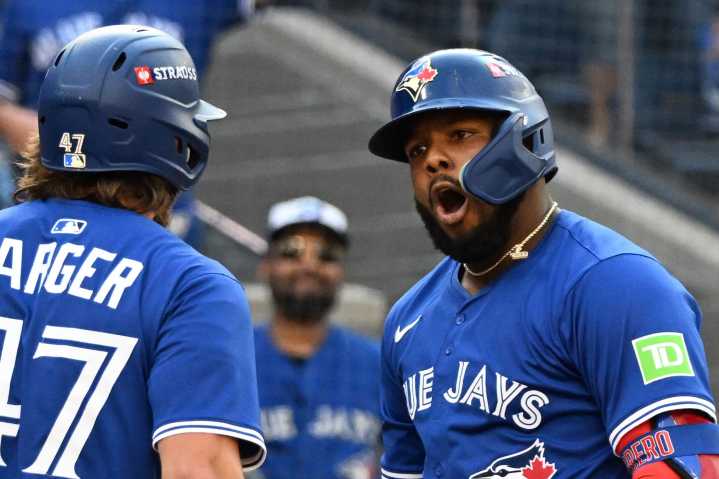 What Vladimir Guerrero Jr. said after Toronto Blue Jays blowout playoff win over the Yankees