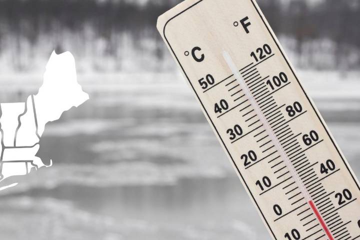 The Coldest Temperature Ever Recorded in Each New England State