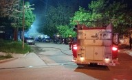 Se incendió una casa por un desperfecto eléctrico