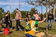 St. Charles students replace trees lost to tornado with help from ReLeaf Michigan
