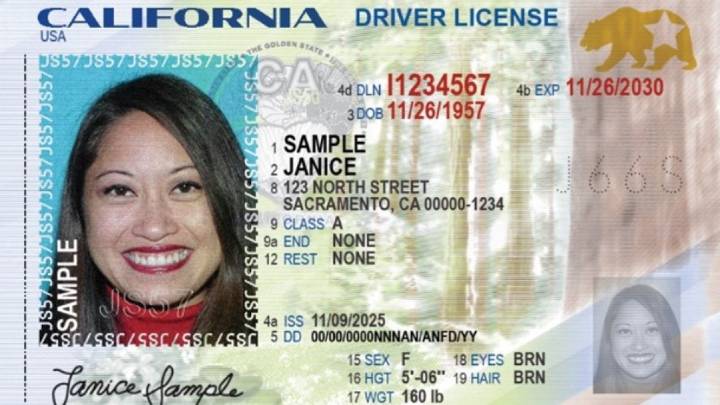 DMV actualiza diseño de licencia de conducir de California