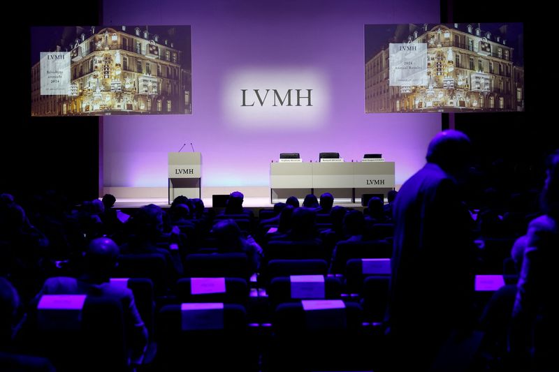 LVMH shares up 8% after company reports sales increase