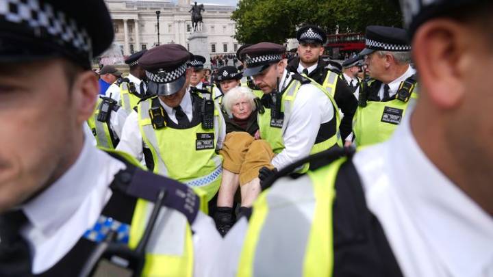 More than 400 arrested in London as pro-Palestine protest goes ahead despite pleas