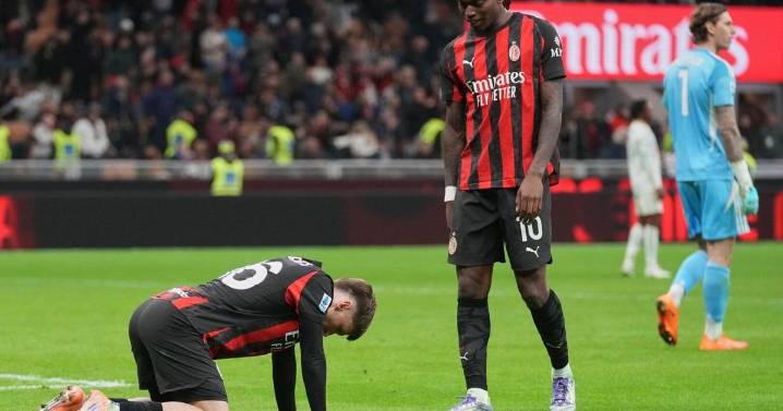 Athekame's injury-time goal helps Milan rescue 2-2 draw against Pisa in Serie A