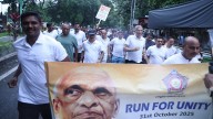 Mumbai Police, Citizens Join ‘Run for Unity’ Honouring Sardar Vallabhbhai Patel; CM Devendra Fadnavis Pays Floral Tribute To Iron Man Of India