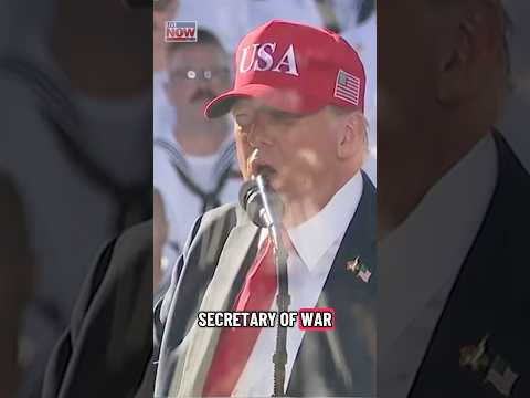 Trump talks Hegseth at Navy celebration