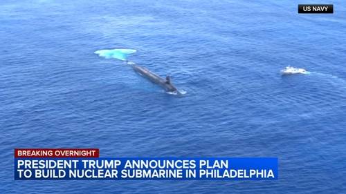 President Trump announces agreement with South Korea to build nuclear-powered submarine at Hanwha Philly Shipyard in Philadelphia