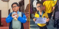 Niño que rifó su bicicleta para viajar a mundial de matemáticas ganó medalla de oro: “cumplí mi sueño”