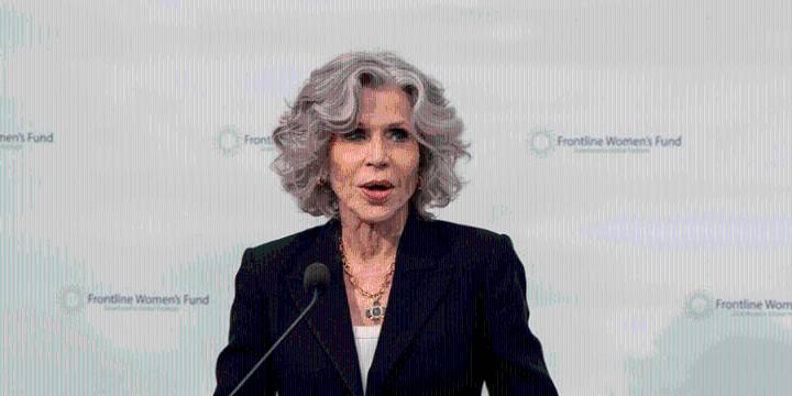Jane Fonda relanza movimiento por la libertad de expresión