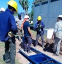 Sudoeste chaqueño: SAMEEP avanza en la instalación de un nuevo equipo de bombeo que beneficiará a seis localidades