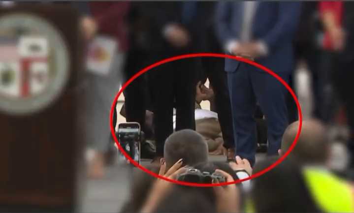 Dehydration caused L.A. Councilman to pass out during DTLA groundbreaking ceremony