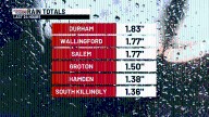 Nor'easter rain totals: Here's how much fell in Connecticut