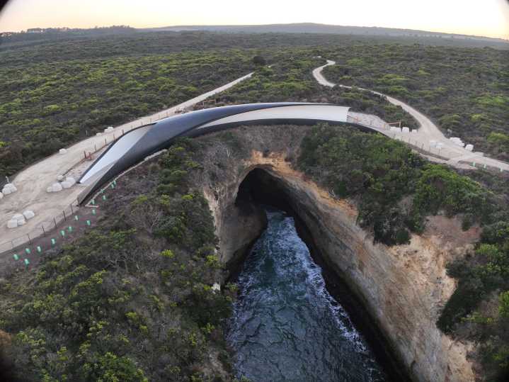 This spectacular whale-shaped lookout has just opened in regional Victoria
