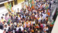 BJP candidate Lankala Deepak Reddy steps up campaigning in Jubilee Hills