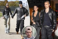 Romeo Beckham and Kim Turnbull hold hands in Paris after reigniting romance