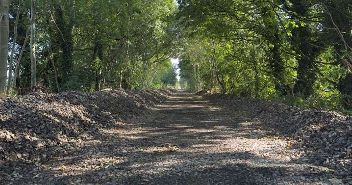 Abandoned Midland railway line turned into 'vibrant’ walking route