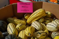 At the Market: Fall means time for stuffed delicata squash