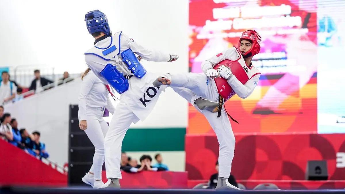 Mexiquenses cierran participación en el Mundial de Taekwondo