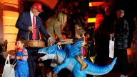 Trump hosts White House Halloween celebration