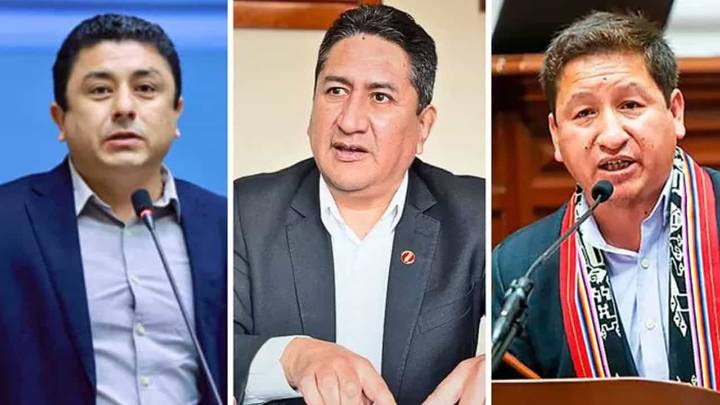 Autorizaron inicio de juicio oral contra Vladimir Cerrón, Guido Bellido y Guillermo Bermejo