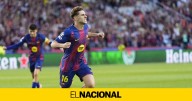 Fermín López coge el relevo de Leo Messi justo antes del Clásico