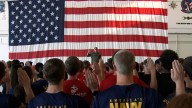 Secretary of Defense Pete Hegseth comes to NAS Oceana to swear