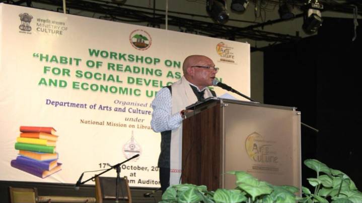 Reading key to knowledge, culture and social growth: Sanbor Shullai